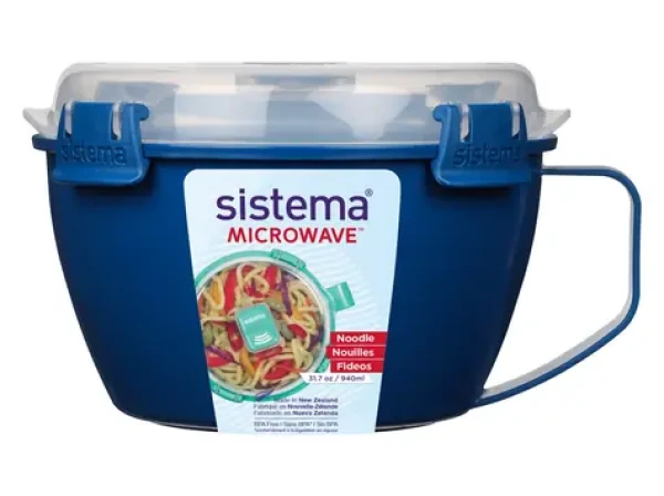 Sistema Microwave Noodle Dóza na rezance a hranolky 940 ml modrá (8592001423442)