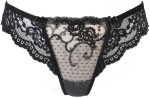 Tanga Brasiliana V-10515 black - Axami XS-34