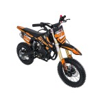 Mamido Detská benzínová motorka RamiGO NITRO 60CC oranžová