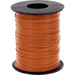 BELI-BECO L125OR25 opletenie / lanko, 1 x 0.25 mm², oranžová, 25 m; L125OR25