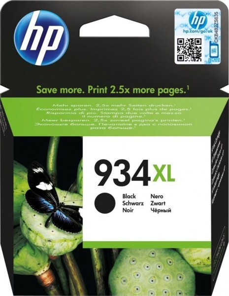 HP HP Toner nr 934XL C2P23AE Black 25,5ml 1000str