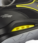 Bezpečnostná obuv Diadora RUN NET AIRBOX QUICK LOW S3S FO SR Veľkosť topánky: 40, Čierna