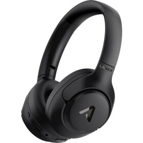 Lamax NoiseComfort2 ANC čierna / Bezdrôtové slúchadlá s mikrofónom / Bluetooth 5.3 / USB-C / cestovné puzdro (LXOHMNCANC2BA)