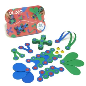 Clixo Crew Blue Green Magnetická stavebnica