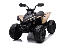 Mamido Mamido Detská elektrická štvorkolka Can-Am Renegade | R/C | 180W | 4x4 | 12V14Ah | EVA béžová