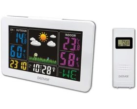 Denver WS-540 biela / meteostanica / meranie teploty a vlhkosti (dws540w)
