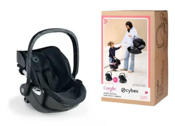 COROLLE Autosedačka a kolíska pre bábiky Cybex Black 2v1