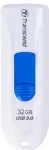 Transcend JetFlash 790 32GB bielo-modrá / Flash Disk / USB 3.2 Gen 1 - (USB-A 3.0) / dopredaj (TS32GJF790W)