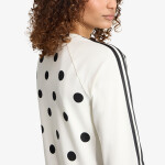 Tričko adidas Polka Dots Slim Long Sleeve Long-Sleeve Top Off White M