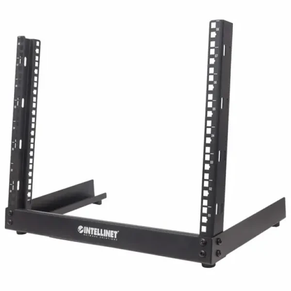 Intellinet 714648 čierna / Rozvádzač / Voľne stojace / 19" / 8U / Flatpack (714648)