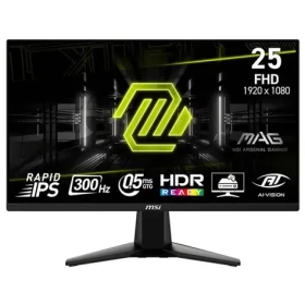 24.5" MSI MAG 255XF čierna / LED / 1920 x 1080 / IPS / 16:9 / 0.5ms / 1000:1 / 250cd-m2 / HDMI+DP / VESA (MAG 255XF)