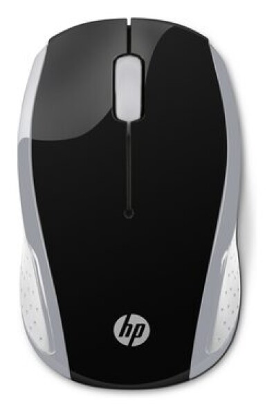 HP 200 strieborná / bezdrôtová myš / optická / 1000 dpi / USB (2HU84AA#ABB)