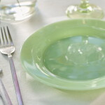 Ib Laursen Tanier z borosilikátového skla Colours Ø 21 cm modrý