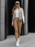Dámske nohavice push up camel FashionStreet UY2734 L