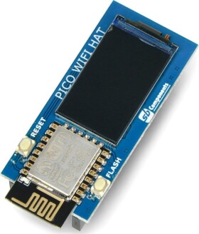 SB Components Nakładka WiFi ESP8266 s displejom LCD 1,14'' 240x135px do Raspberry Pi Pico - SB Components SKU21888}