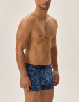 Pánske boxerky 3PACK Jarl 41930-MLC Jeans Blue Pattern - Henderson L modrá mix