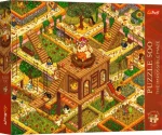 Trefl Puzzle Premium PLUS The Impossible Maze: Bláznivé kurčatá