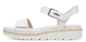 Tamaris 1-28260-42-100 Dámske sandále na kline biele 39