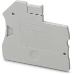 End cover D-UT 2,5/1P 3047154 Phoenix Contact; 3047154