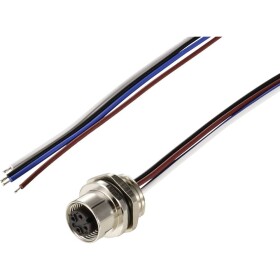 TRU COMPONENTS Vestavná zásuvka pre čidlo/aktuátor, TC-12833216, piny: 4, 0.5 m, 1 ks; TC-12833216