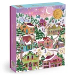 Galison Fóliové puzzle Joy Laforme Zasnežená dedina