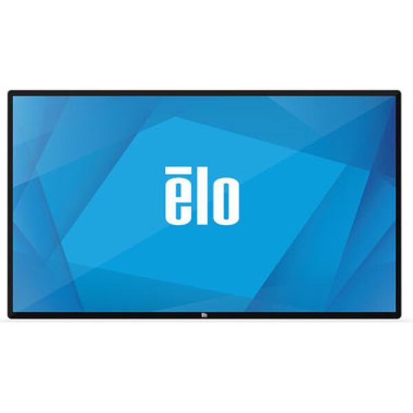 64.6" ELO 6553L (PCAP) / LED / 3840 x 2160 / 16:9 / 8 ms / 450 cd / 1100:1 / HDMI + DP / 2x USB / repro (E215435)