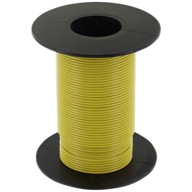 Econ connect KL025GE25 opletenie / lanko, 1 x 0.25 mm², žltá, 25 m; KL025GE25