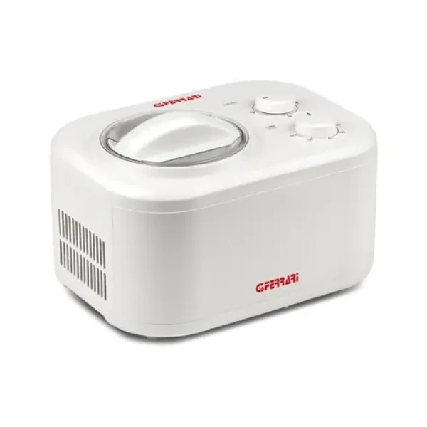 G3Ferrari G20144 biela / Zmrzlinovač s kompresorom / 1 l / 100W / časovač (8056095879597)