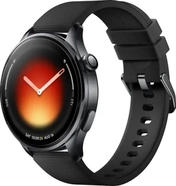 XIAOMI Watch 5 47 mm čierna športový remienok / Chytré hodinky / 1,54 "AMOLED / Wear OS / 5 ATM / BT 5.4