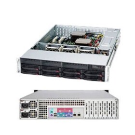 Supermicro 825TQC-R802LPB benchtable PC skrinka čierna; CSE-825TQC-R802LPB