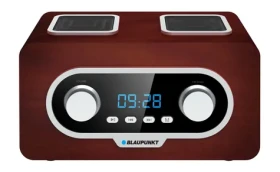Blaupunkt PP 5.2BR hnedá / prenosné rádio / FM / AUX / hodiny / diaľkový ovládač / 3-4 hodiny prevádzky (PP5.2BR)