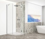 GELCO TRINITY CHROM štvrťkruhový kút 900x900 pravý, číre sklo, GT6590CL-CH GT6590CR-CH