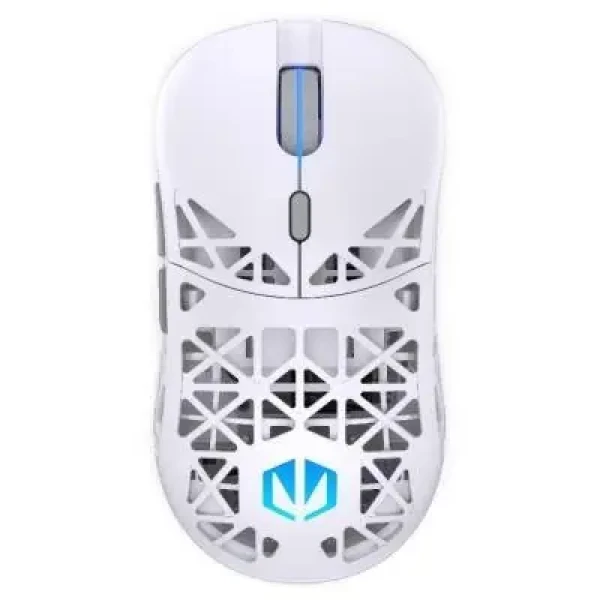 Endorfy LIV PLUS Wireless biela / Bezdrôtová myš / optická / 26000 dpi / 6 tlačidiel / ARGB / USB / 1.8m / dokovacia stanica (EY6A017)