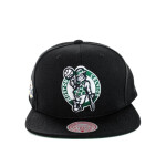 Mitchell & Ness NBA Boston Celtics Top Spot Snapback Hwc Celtics Cap HHSS2976-BCEYYPPPBLCK OSFM