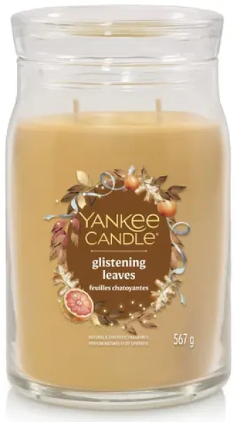 Yankee Candle Glistening Leaves Signature veľký (5038581167305)