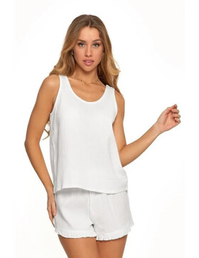 Moraj PDD4100-010 pyžamo S-XL bílá XL