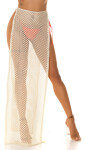 Sexy Koucla Highwaist Net Maxi Skirt / Cover-Up NEONCORALL L/XL