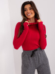 Jumper PM SW 1087.09 tmavočervená M/L