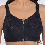 Viki Zuza 586 Night Blue 100-105 mäkká podprsenka s kosticami noční modrá 105F