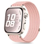 Tech-Protect Nylon Strap ružová / Remienok / Huawei Watch Fit 3/4/4 Pro/5/5 Pro / nylonový