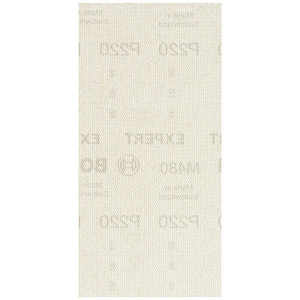 Bosch Accessories EXPERT M480 2608900748 brúsna sieť pre orbitálnu brúsku bez otvorov Zrnitosť 220 (d x š) 186 mm x 93 mm 10 ks; 2608900748