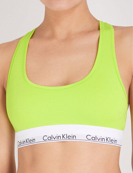 Športová podprsenka F3785E ZIR Neon žltá Calvin Klein Neon žlutá