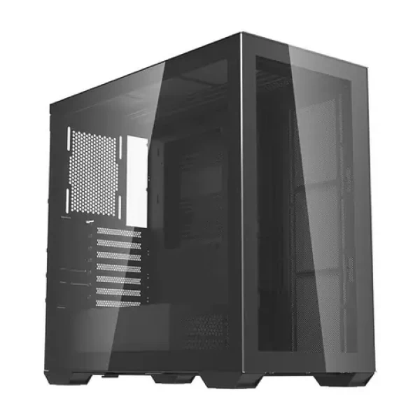 DarkFlash DLX4000 Glass čierna / E-ATX / bez ventilátorov / 2x USB-A 1x USB-C / priehľadná bočnica / bez zdroja (DLX4000 Glass Black)