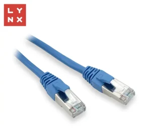 Lynx FTP patch kábel Cat5e modrý / Patch kábel / 3 m / CCA (LX-FTP5E-030-BLUE)