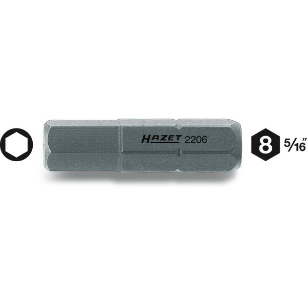 Hazet HAZET inbusový bit 10 mm Speciální ocel C 8 1 ks; 2206-10