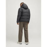 Jack&Jones pánska zimná páperová bunda JJWORLD PUFFER JACKET 12259850 ASPHALT 2XL