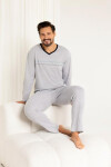 Regina 485 long/r M-XL Z25/26 pánske pyžamo modrá XL