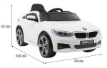 Mamido Elektrické autíčko BMW 6 GT biele