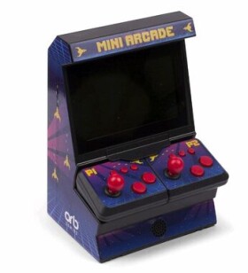 ThumbsUp! ORB Mini Arcade Machine / Miniatúrny arkádový automat / duálne ovládanie / cez 300 hier (1002200)