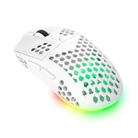 Trust Gaming GXT 929W Helox biela / Bezdrôtová herná myš / optická / 4800 DPI / 6 tlačidiel / RF 2.4GHz (25390)